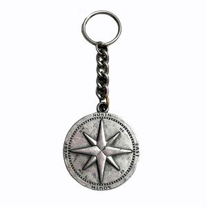 Compass keychain